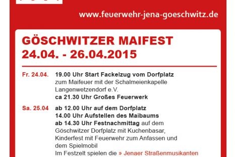Göschwitzer Maifest 2015