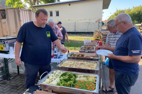 Tafel zum Abendbrot